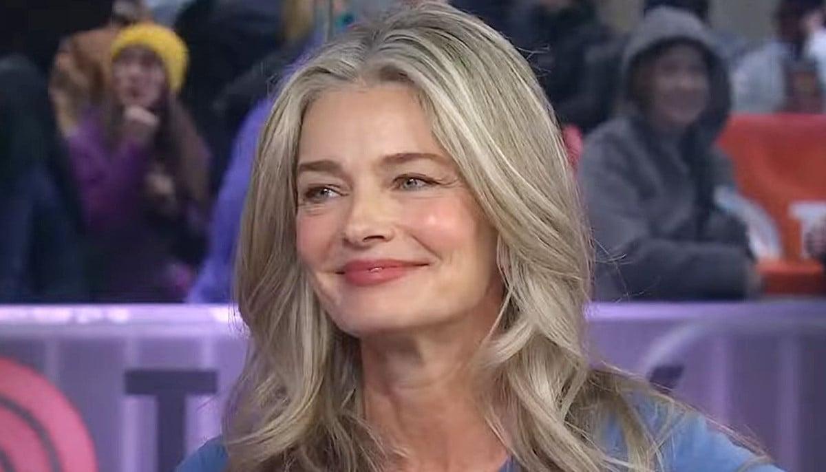 Polina Porizkova talks about aging and self-love in a candid clip