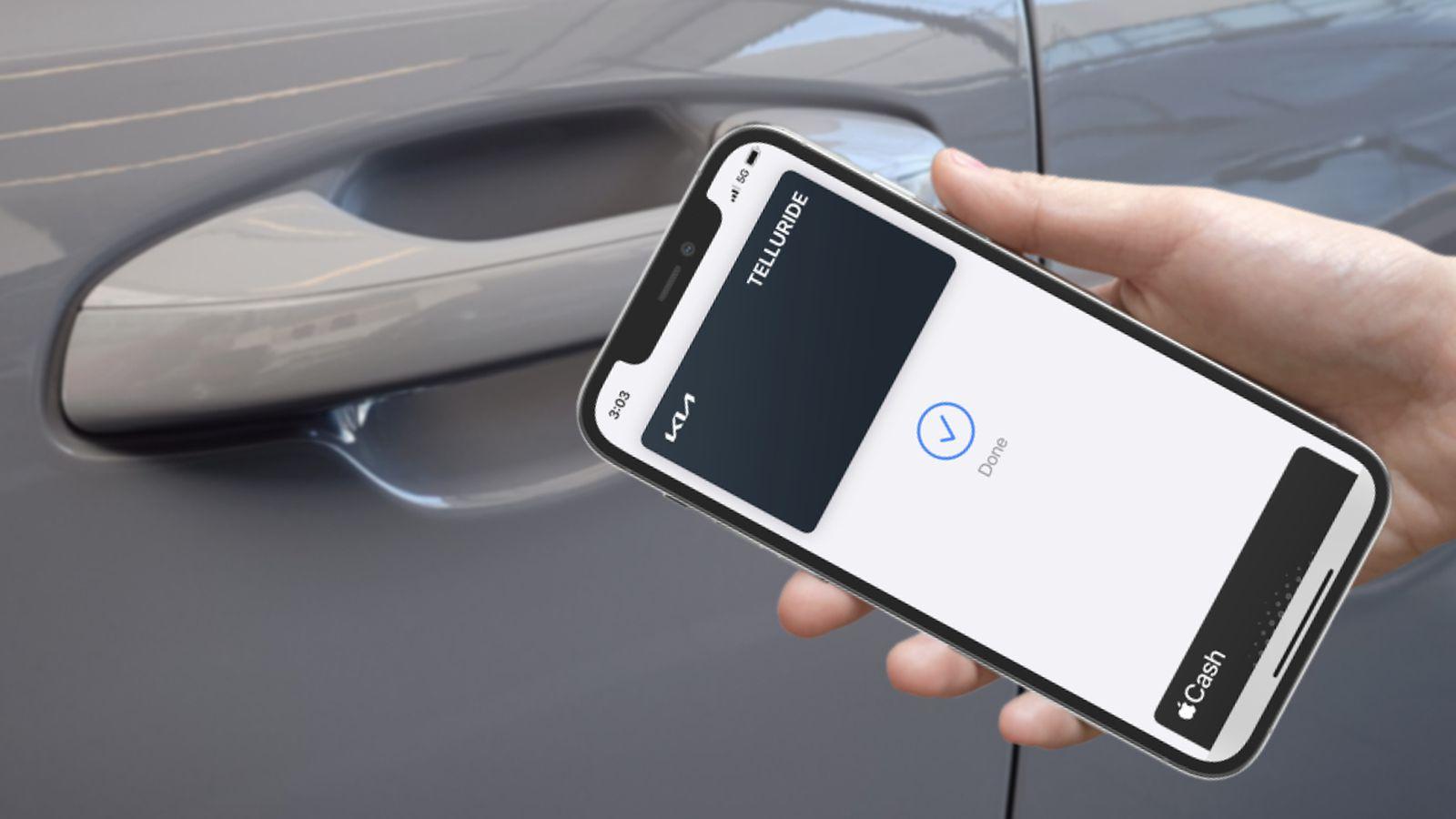 Toyota Gets Support for Apple Car Keys -